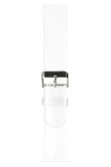 Apple Watch 7 41 mm uyumlu Şeffaf Silikon Kordon Şık ve Estetik Kayış