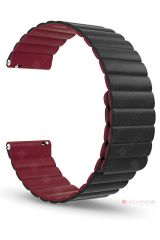 Xiaomi Mi Watch uyumlu Magnetik Silikon Kordon Çift Renkli Mıknatıslı Premium Kayış