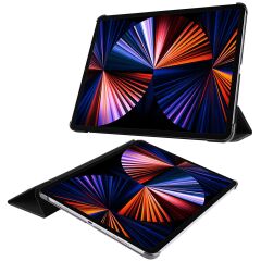 iPad Pro 11 4. Nesil 2022 M2 uyumlu Kılıf Flip Akıllı Kapak Standlı Smart Cover Uyku Modlu Siyah
