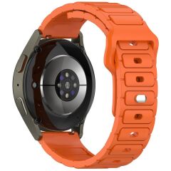 Amazfit GTR / GTR 2 / GTR 2e 47 mm uyumlu Silikon Kordon Premium Spor Tasarım Kayış Turuncu