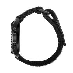 Amazfit GTR 47 mm Uyumlu Spor Örgü Kordon Hasır Kumaş Cırtlı Kayış Velcro