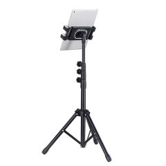 145 cm Yükseklik Ayarlı Monopod Tripod 4.7'' - 12.9'' inc uyumlu Tablet Tutucu