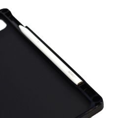 Apple iPad Pro 11 2021 3. Nesil Kılıf Kalem Bölmeli Silikon Tablet Kılıfı Esnek TPU Kapak