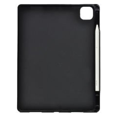 Apple iPad Pro 11 2021 3. Nesil Kılıf Kalem Bölmeli Silikon Tablet Kılıfı Esnek TPU Kapak