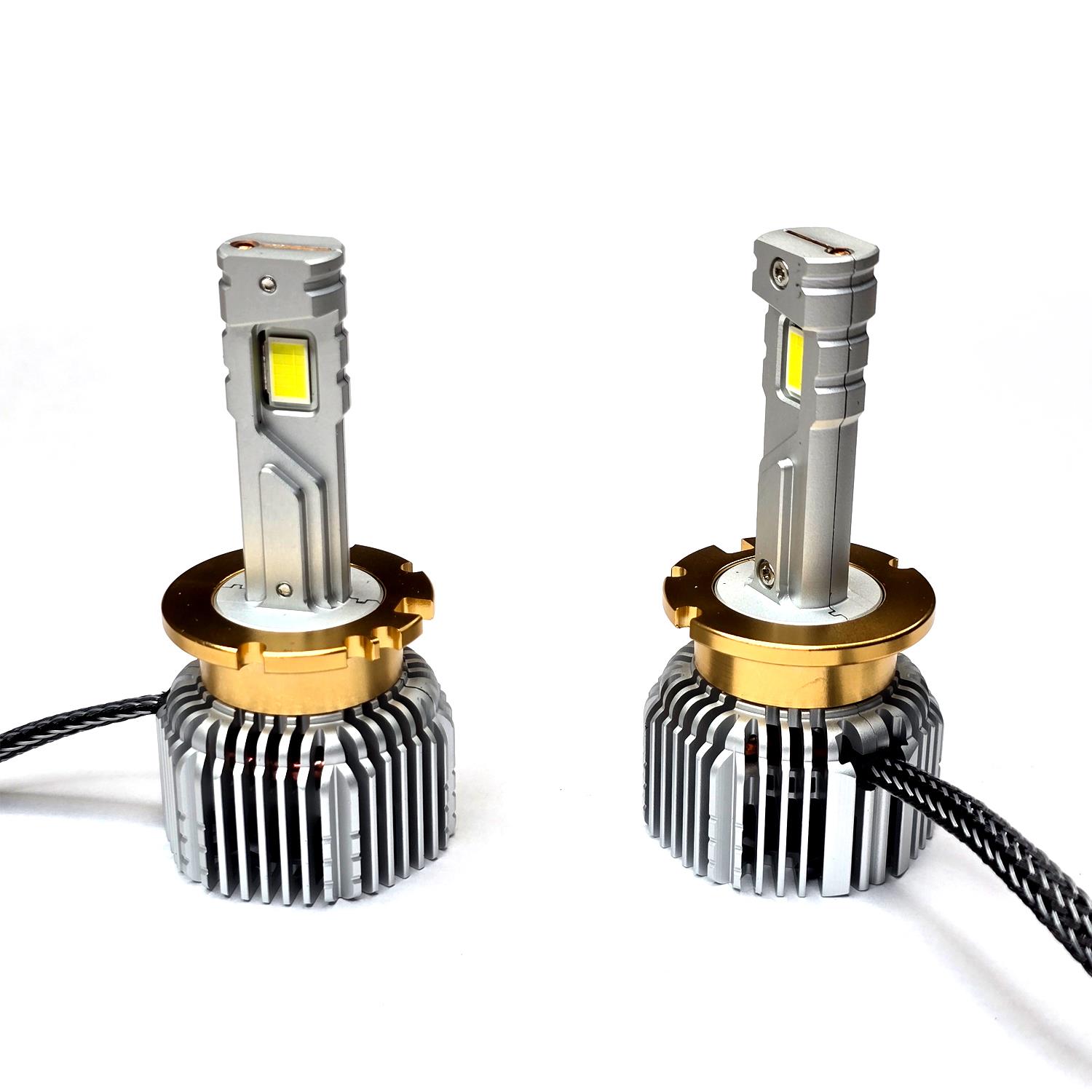 D2S Original Led Far Ampulü 18.000 Lumen Bakır Flamen Üstün Soğutma KINGEAGLE D1S Premium Led Xenon