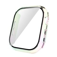 Apple Watch 10 46 mm uyumlu Ekran Koruyucu Kasa Koruma Electroplate Parlak Tasarım Tam Koruma