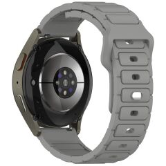 Huawei Watch 3 / Watch 3 Pro uyumlu Silikon Kordon Premium Spor Tasarım Kayış Gri