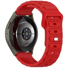 Huawei Watch 3 / Watch 3 Pro uyumlu Silikon Kordon Premium Spor Tasarım Kayış Kırmızı
