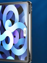 iPad Pro 12.9 6. Nesil 2022 M2 Uyumlu Kılıf Ayrılabilen Mıknatıs Kapaklı Kalem Bölmeli Standlı Smart