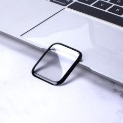 Apple Watch 40 mm Ekran Koruyucu 3D Tam Kapatan Kavisli PPMA Nano Cam Tam Uyumlu