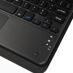 Galaxy Tab S9 FE+ Plus 12.4'' SM-X610 Klavyeli Kılıf Standlı Bluetooth Klavye Trackpad Keyboard