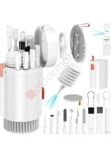 20 in 1 Temizlik Kiti Elektronik Cihaz Temizleme Seti Çok Fonksiyonlu Aparat Tüm Cihazlar ile Uyumlu