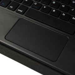 Galaxy Tab A9 Plus 11'' Uyumlu Klavyeli Kılıf Standlı Bluetooth Klavye Trackpad Keyboard