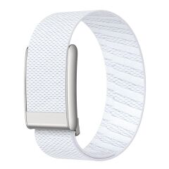 Whoop 5.0 uyumlu Kumaş Hasır Örgülü Kordon Premium Kayış Spor & Şık Bileklik Siyah