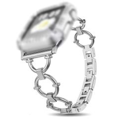 Apple Watch 8 41 mm uyumlu Metal Kordon Şık Tasarım Luxury Style Kayış