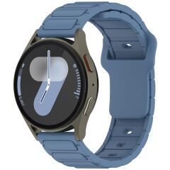 Huawei Watch 4 / Watch 4 Pro uyumlu Silikon Kordon Premium Spor Tasarım Kayış Mavi