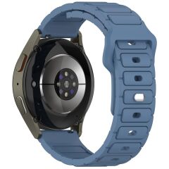 Huawei Watch 4 / Watch 4 Pro uyumlu Silikon Kordon Premium Spor Tasarım Kayış Mavi