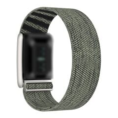 Whoop 5.0 uyumlu Kumaş Hasır Örgülü Kordon Premium Kayış Spor & Şık Bileklik Yeşil