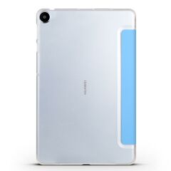 Huawei MatePad SE 10.4 Kılıf Standlı Flip Smart Akıllı Kapak Uyku Modlu Tablet Kılıfı Mavi