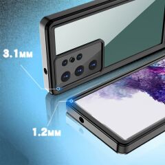 Samsung Galaxy S23 Ultra Su Geçirmez Kılıf Anti Shock Toz Geçirmez Ultra Üstün Koruma