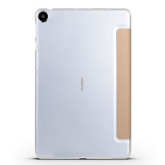 Huawei MatePad SE 10.4 Kılıf Standlı Flip Smart Akıllı Kapak Uyku Modlu Tablet Kılıfı Gold
