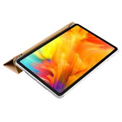 Huawei MatePad SE 10.4 Kılıf Standlı Flip Smart Akıllı Kapak Uyku Modlu Tablet Kılıfı Gold