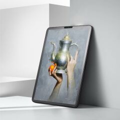 iPad Pro 12.9 6. Nesil 2022 M2 uyumlu Paper Like Ekran Koruyucu Nano Kırılmaz Kağıt Hissi Mat Yüzey