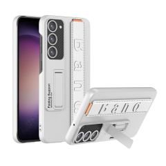Samsung Galaxy S23 Kayışlı Kılıf El Tutacaklı İnce Kordonlu Kick Standı Premium Kapak