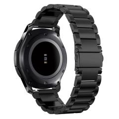 Samsung Galaxy Watch 42 mm Uyumlu Metal Kordon Premium Paslanmaz Çelik Kayış Baklalı Model