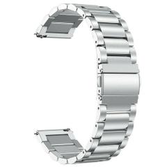 Samsung Galaxy Watch 42 mm Uyumlu Metal Kordon Premium Paslanmaz Çelik Kayış Baklalı Model