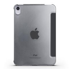 iPad Mini 7. Nesil 2024 Uyumlu Kapaklı Kılıf Standlı Flip Smart Akıllı Kapak Uyku Modlu