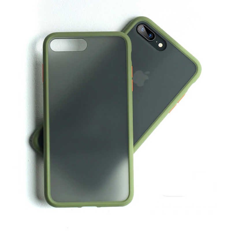 Apple iPhone 7 Plus Kılıf Benks Magic Smooth Drop Resistance Kapak Yeşil