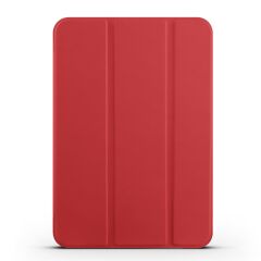 iPad Mini 7. Nesil 2024 Uyumlu Kapaklı Kılıf Standlı Flip Smart Akıllı Kapak Uyku Modlu Kırmızı