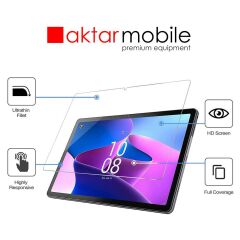 Lenovo Tab M10 Plus 3. Nesil 10.6'' (Gen 3 2022) TB125F - TB128F uyumlu Ekran Koruyucu Nano Kırılmaz