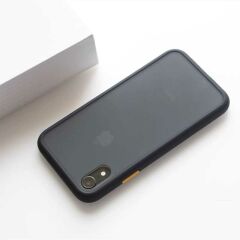 Apple iPhone XR 6.1 Kılıf Benks Magic Smooth Drop Resistance Kapak Siyah