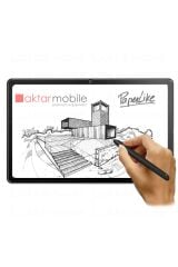 Lenovo Tab M10 Plus 3. Nesil 10.6'' TB125F - TB128F uyumlu Paper Like Ekran Koruyucu Kağıt Hissi