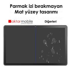 Lenovo Tab M10 Plus 3. Nesil 10.6'' TB125F - TB128F uyumlu Paper Like Ekran Koruyucu Kağıt Hissi