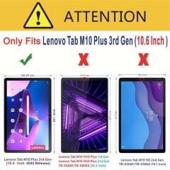 Lenovo Tab M10 Plus 3. Nesil 10.6'' TB125F - TB128F uyumlu Paper Like Ekran Koruyucu Kağıt Hissi