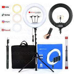 Ring Light Led Işık Halkası 21’’ 54 cm Profesyonel Stüdyo Işığı ve 210 cm Monopod+Taşıma Çantası