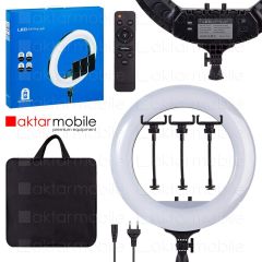 Ring Light Led Işık Halkası 21’’ 54 cm Profesyonel Stüdyo Işığı ve 210 cm Monopod+Taşıma Çantası