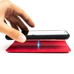 iPhone 12 Pro Kapaklı Cüzdan Kartlık Kılıf Çıkartılabilen Mıknatıslı Kapak Standlı Kılıf Gold