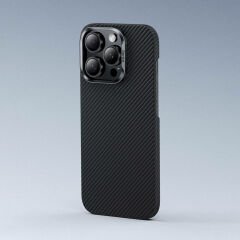 Apple iPhone 16 Kılıf Benks Magsafe Şarj Özellikli Magnetik ArmorAir 600D Kevlar Fiber Kapak