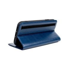 iPhone 12 Pro Max Kapaklı Cüzdan Kartlık Kılıf Çıkartılabilen Mıknatıslı Kapak Standlı Kılıf Lacivert