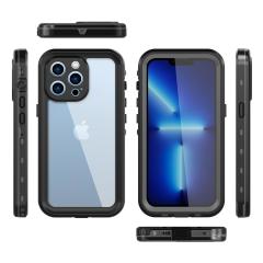 Apple iPhone 13 Pro Su Geçirmez Kılıf - 2 Parça - Tam Uyumlu