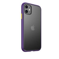 Apple iPhone 11 Kılıf Benks Magic Smooth Drop Resistance Kapak Mor