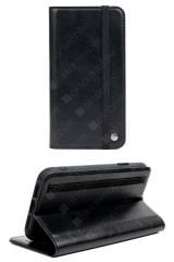 iPhone XS Max Kapaklı Cüzdan Kartlık Kılıf Çıkartılabilen Mıknatıslı Kapak Standlı Kılıf Siyah