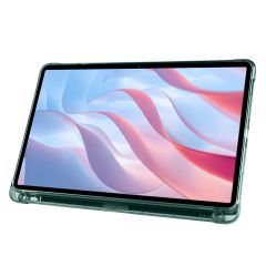 Honor Pad X8 Pro 11.5'' Uyumlu Kılıf Kalem Bölmeli Standlı Akıllı Uyku Modlu Kapaklı Tablet Kılıfı Koyu Yeşil