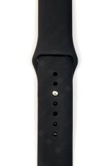 Honor Magic Watch 2 42 mm Uyumlu Silikon Kordon Premium Spor Kayış Jel Silikon Spor Kordon Siyah