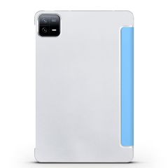 Xiaomi Pad 6 11'' 2023 Kılıf Standlı Flip Smart Akıllı Kapak Uyku Modlu Tablet Kılıfı Kapaklı Kılıf Mavi