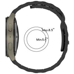 Huawei Watch GT 5 Pro GT 5 46 mm uyumlu Silikon Kordon Premium Spor Tasarım Kayış Siyah